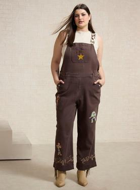 Disney Pixar Toy Story Characters Western Plus Size Overalls, , hi-res